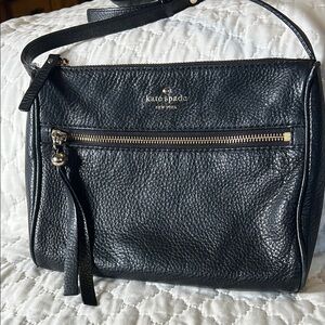 Kate Spade Black Pebbled Leather Women's Bag